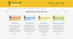 Desktop Screenshot of conceptgrouppng.com