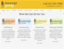 Tablet Screenshot of conceptgrouppng.com